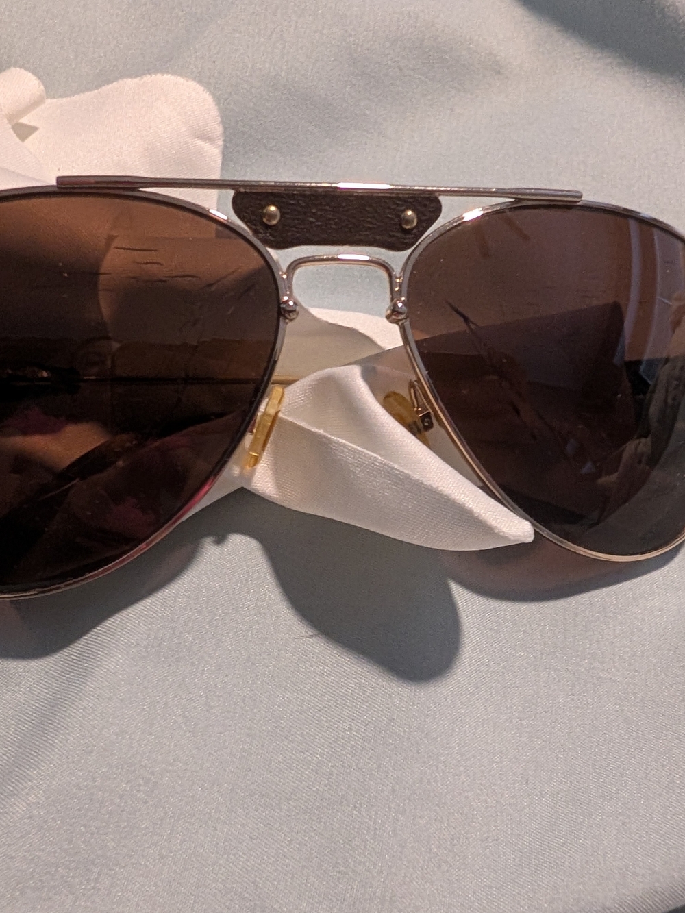 Chloe Woman'sAviator Sunglasses Brown Lenses